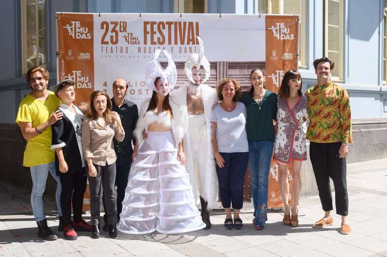 La obra se basa en la leyenda aborigen de Gara y Jonay (Foto Tony Hernández)