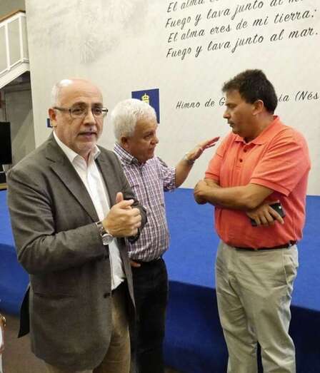 Antonio Morales, presidente del Cabildo de Gran Canaria (Foto Acfi Press)