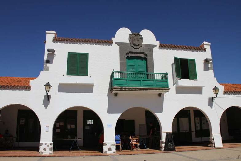 Interior de la Casa de la Juventud en Telde (Foto TA)