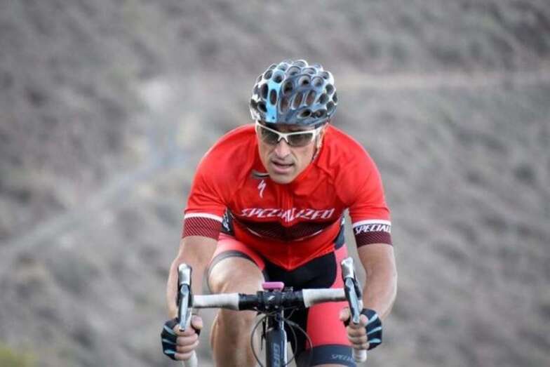 El ciclista Pedro Rodríguez (Foto TA)