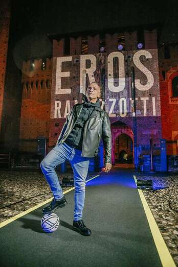 El cantante italiano Eros Ramazzotti (Foto TA)