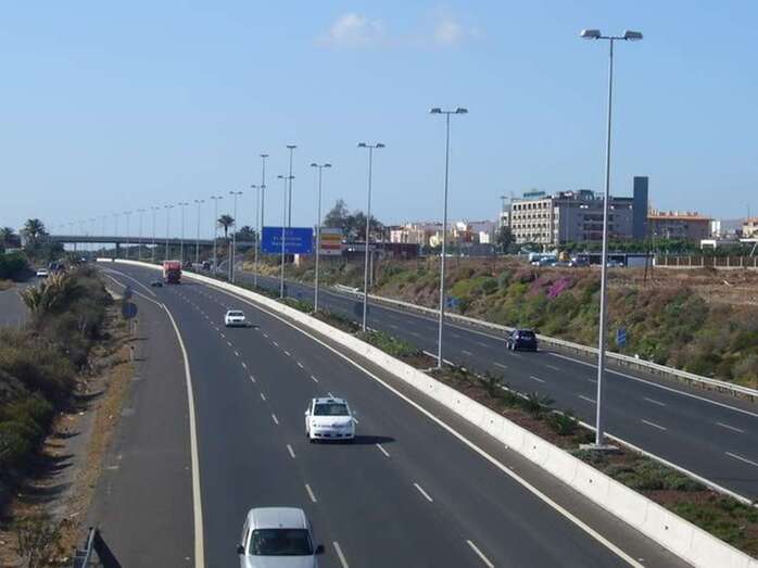 Imagen de archivo de la autovía GC-1 (Foto TA)