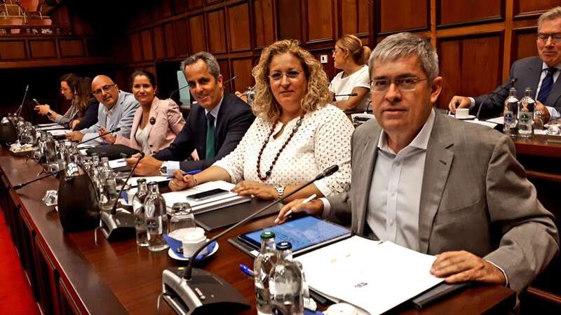 Consejeros del PP en el Cabildo de Gran Canaria (Foto TA)