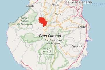 Nuevo incendio en la cumbre grancanaria (Foto TA y EFE)