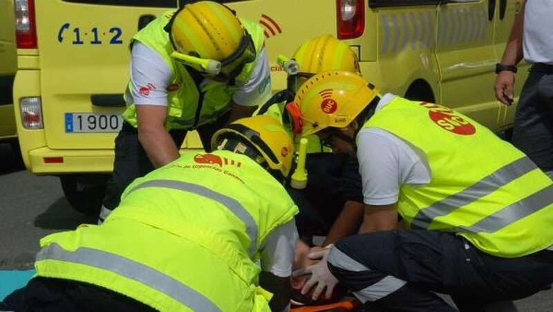 Intervención del personal del SUC en una imagen de archivo (Foto TA)