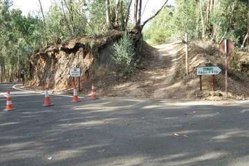 Evolución del Incendio de la cumbre que comenzó este sábado en Valleseco (Foto TA y otros)