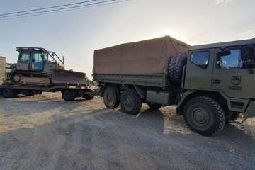 Evolución del Incendio de la cumbre que comenzó este sábado en Valleseco (Foto TA y otros)