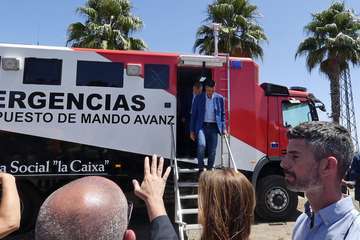 El incendio de la cumbre de Gran Canaria en su sexta jornada (Foto TA, EFE, Acfi Press y otros)