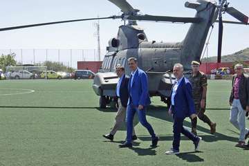 El incendio de la cumbre de Gran Canaria en su sexta jornada (Foto TA, EFE, Acfi Press y otros)