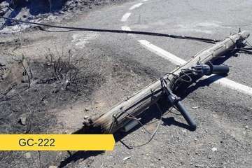 El incendio de la cumbre de Gran Canaria en su sexta jornada (Foto TA, EFE, Acfi Press y otros)