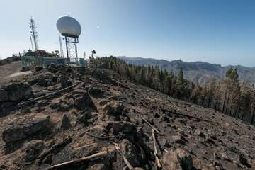 El jefe de Emergencias del Cabildo de Gran Canaria, Federico Trillo, explicó este jueves el desarrollo del último fuego que afectó a la Isla (Foto TA)