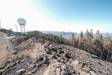 El jefe de Emergencias del Cabildo de Gran Canaria, Federico Trillo, explicó este jueves el desarrollo del último fuego que afectó a la Isla (Foto TA)