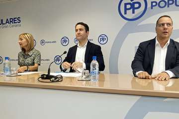 Poli Suárez, elegido presidente del PP de Gran Canaria por unanimidad (Foto TA Acfi Press)