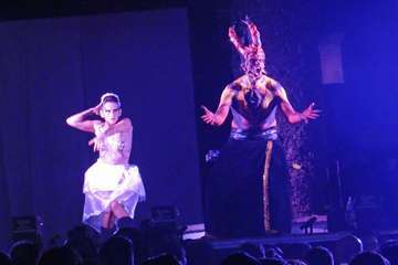 Espectáculo del Perro Maldito en Valsequillo (Foto TA y Acfi Press)