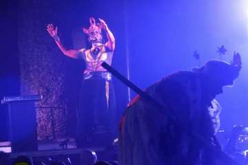 Espectáculo del Perro Maldito en Valsequillo (Foto TA y Acfi Press)