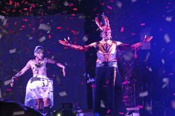 Espectáculo del Perro Maldito en Valsequillo (Foto TA y Acfi Press)