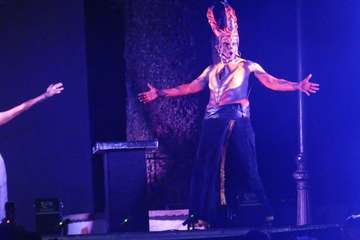 Espectáculo del Perro Maldito en Valsequillo (Foto TA y Acfi Press)