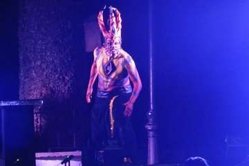 Espectáculo del Perro Maldito en Valsequillo (Foto TA y Acfi Press)