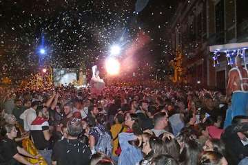 Espectáculo del Perro Maldito en Valsequillo (Foto TA y Acfi Press)