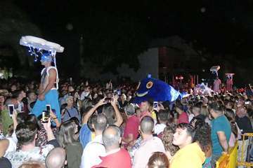 Espectáculo del Perro Maldito en Valsequillo (Foto TA y Acfi Press)