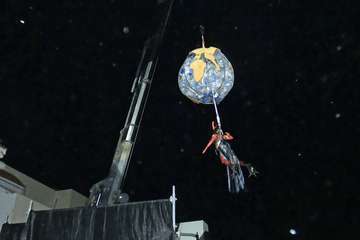 Espectáculo del Perro Maldito en Valsequillo (Foto TA y Acfi Press)