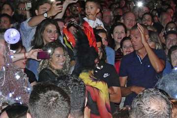 Espectáculo del Perro Maldito en Valsequillo (Foto TA y Acfi Press)