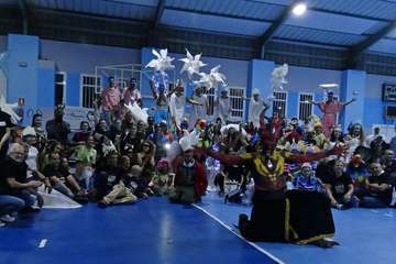 Espectáculo del Perro Maldito en Valsequillo (Foto TA y Acfi Press)