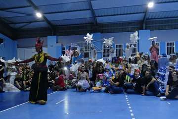 Espectáculo del Perro Maldito en Valsequillo (Foto TA y Acfi Press)