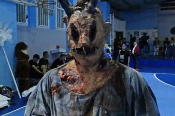 Espectáculo del Perro Maldito en Valsequillo (Foto TA y Acfi Press)