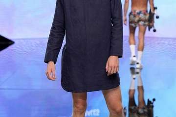 La colección de la teldense Elena Morales, Premio Heineken Nuevo Talento de Moda Baño Gran Canaria (Foto TA)