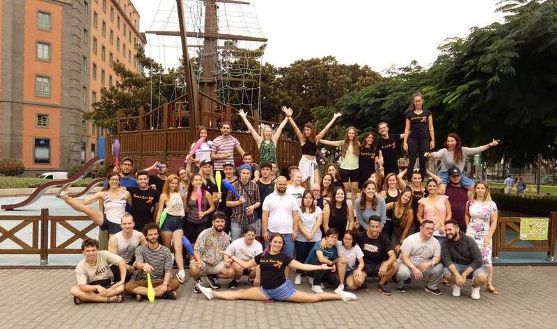 La idea es utilizar el circo como herramienta de inclusión social (Foto Acfi Press)