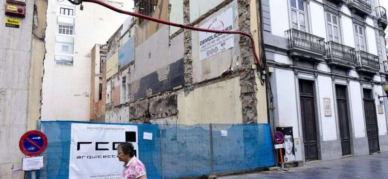 Solar donde se construirá el hotel (Foto C7)