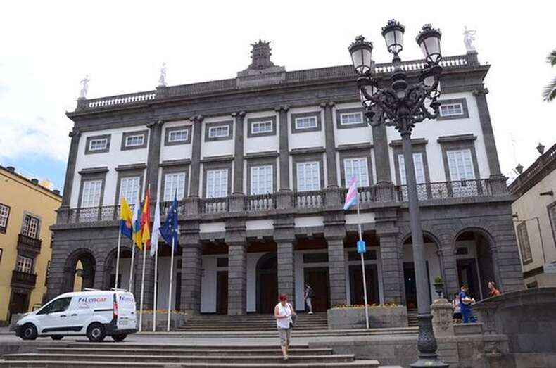 Casas Consistoriales de la capital grancanaria (Foto TA)