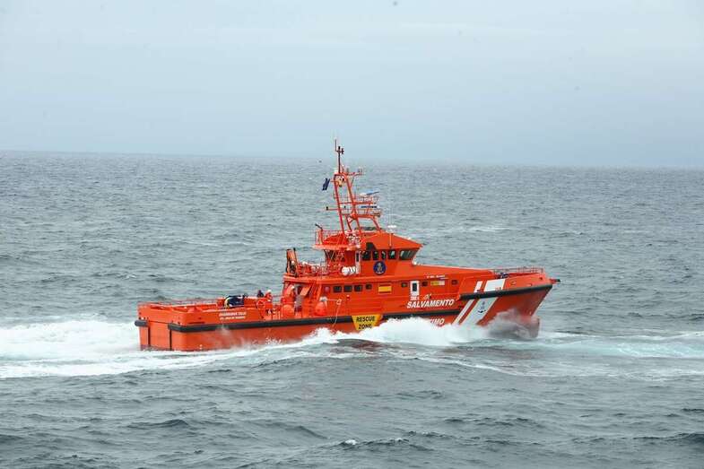 Imagen de archivo de una embarcación de Salvamento Marítimo (Foto TA)