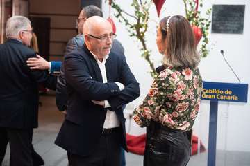 Brindis navideño del Cabildo con los medios de comunicación (Foto TA)