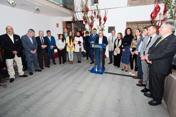 Brindis navideño del Cabildo con los medios de comunicación (Foto TA)