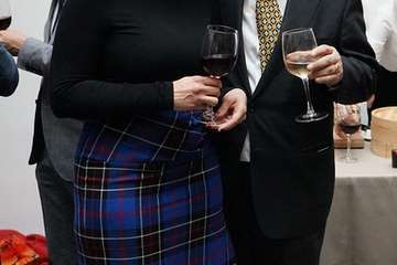 Brindis navideño del Cabildo con los medios de comunicación (Foto TA)