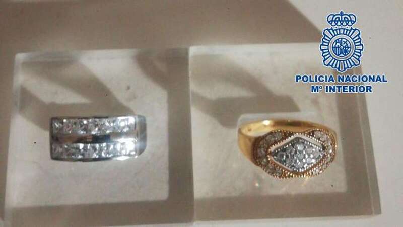 Material incautado (Foto cedida por la Policía Nacional)