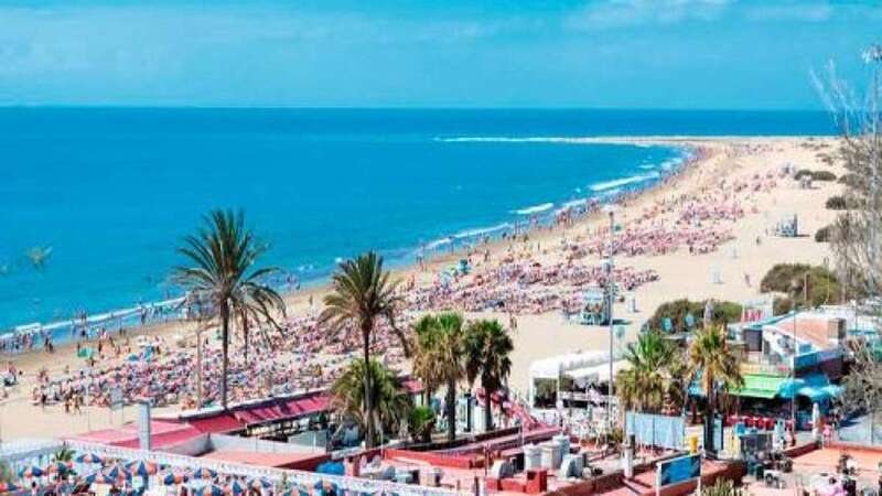 Foto de archivo de Playa del Inglés (Foto Efe)