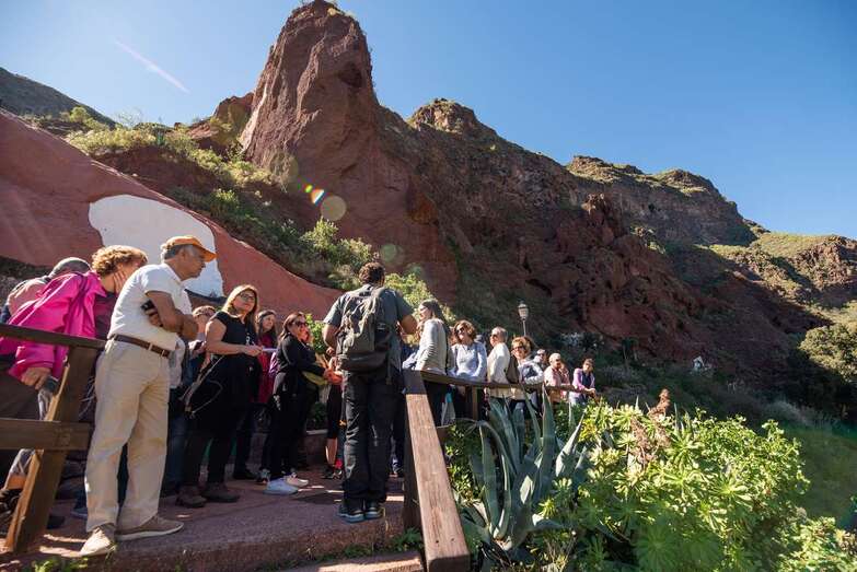 La conquista dejó sin agua propia al barranco a pesar de albergar 60 manantiales que se secaron con la galería (Foto TA)