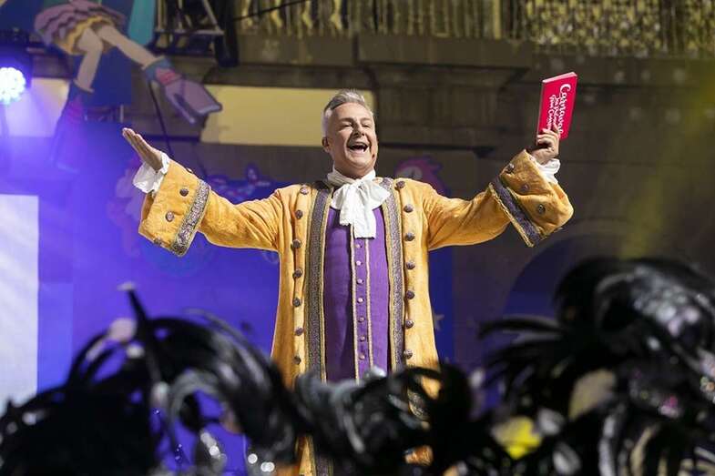 Momento del pregón (Foto TA)