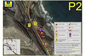 Cierre esta noche de dos carriles de la GC-1 y de la GC-3 en sentido norte (Foto TA)