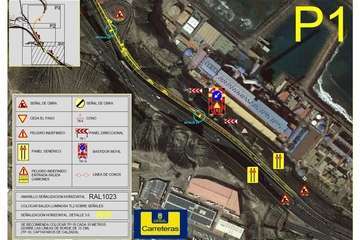 Cierre esta noche de dos carriles de la GC-1 y de la GC-3 en sentido norte (Foto TA)