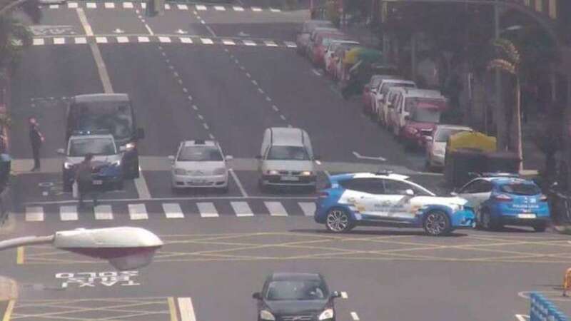 El accidente tuvo lugar en Rafael Cabrera (Foto TA)