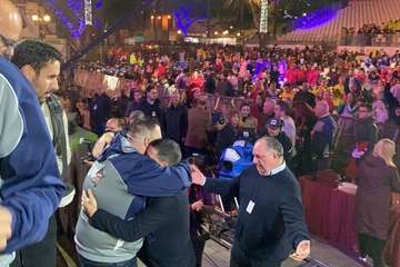 La murga teldense Los Nietos de SaryMánchez vuelve a triunfar en el Carnaval capitalino (Foto TA y Lpcarnaval)