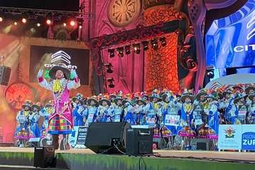 La murga teldense Los Nietos de SaryMánchez vuelve a triunfar en el Carnaval capitalino (Foto TA y Lpcarnaval)