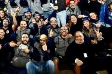 La murga teldense Los Nietos de SaryMánchez vuelve a triunfar en el Carnaval capitalino (Foto TA y Lpcarnaval)