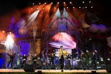 La murga teldense Los Nietos de SaryMánchez vuelve a triunfar en el Carnaval capitalino (Foto TA y Lpcarnaval)