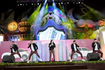 La murga teldense Los Nietos de SaryMánchez vuelve a triunfar en el Carnaval capitalino (Foto TA y Lpcarnaval)