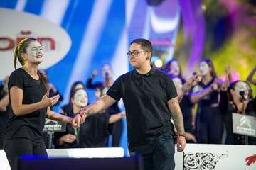 La murga teldense Los Nietos de SaryMánchez vuelve a triunfar en el Carnaval capitalino (Foto TA y Lpcarnaval)